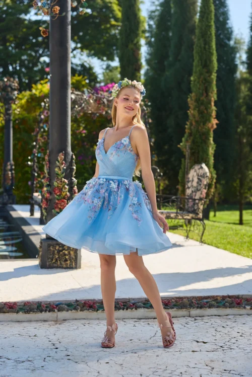 Vestido | Center Debutantes – Elfa – FA014 - Curto