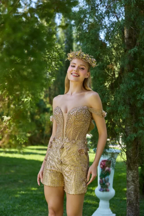 Vestido | Center Debutantes – Elfa – FA022 - Curto